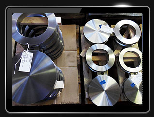 Spactacle Blind Flange Stainless Steel Ss316 RF